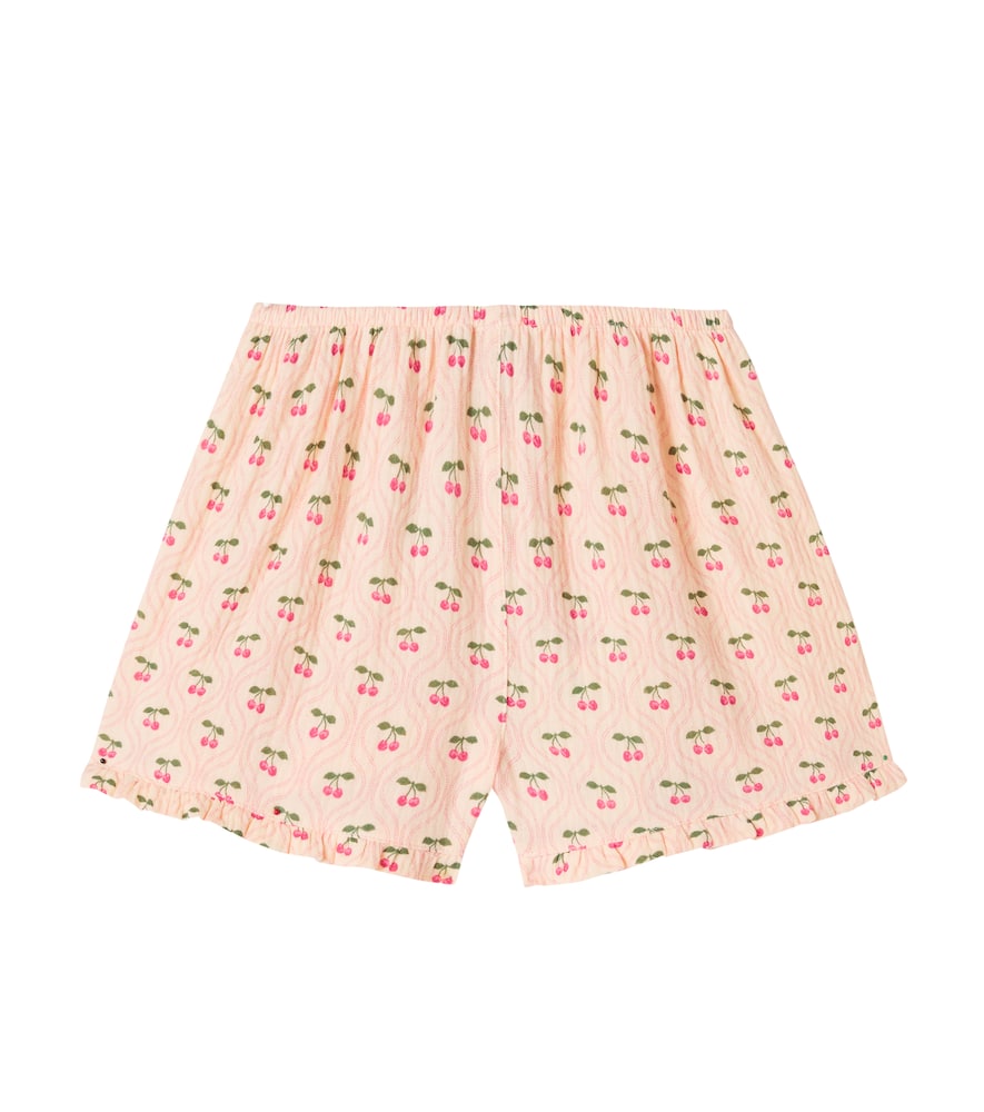 Konges Sløjd Coco printed cotton shorts