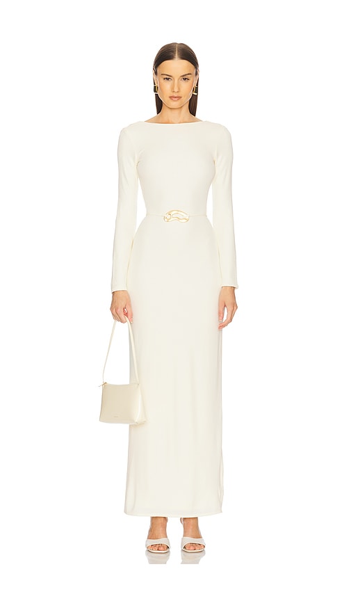 L'Academie ABENDKLEID KIRINA in Ivory. Größe XXS. Also in L, M, S