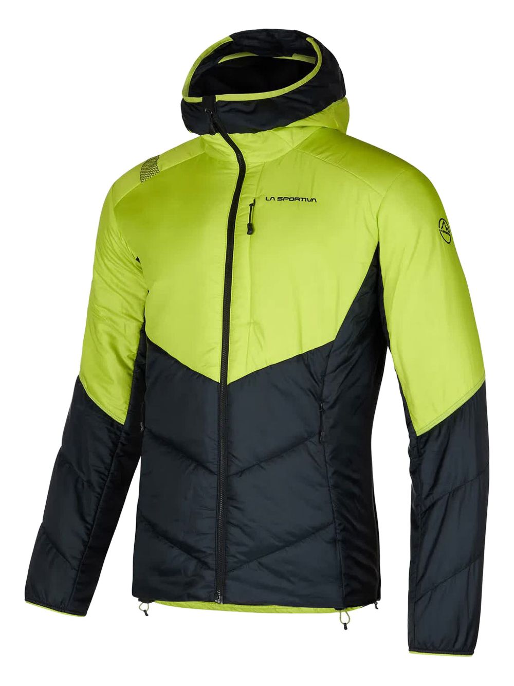 Quilted padded jacket - LIME PUNCH/BLACK
