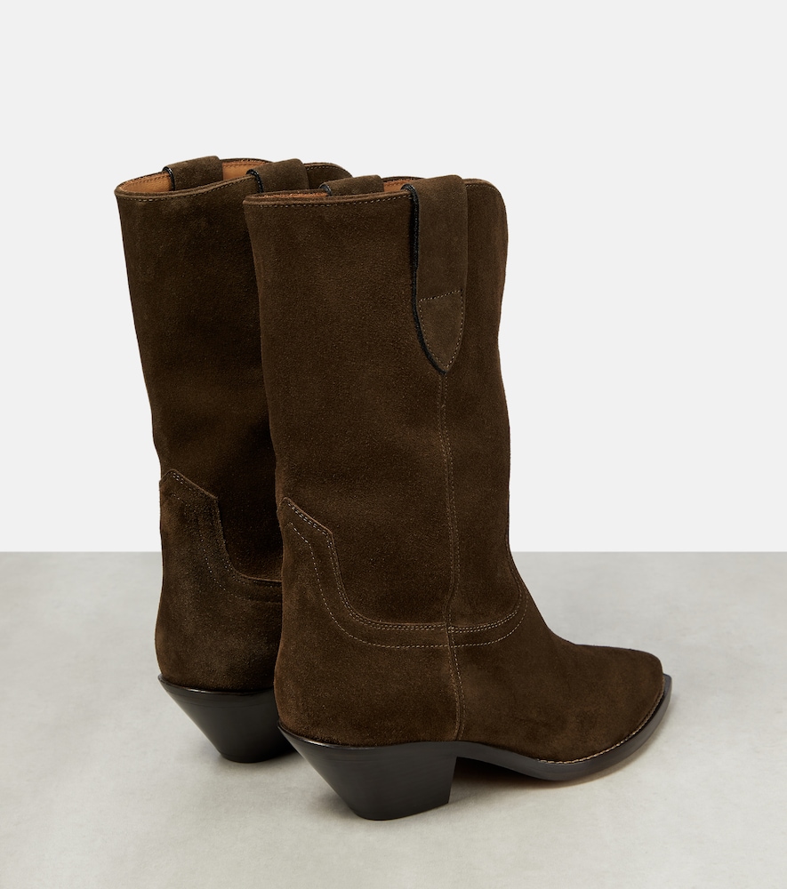 Dahope suede cowboy boots