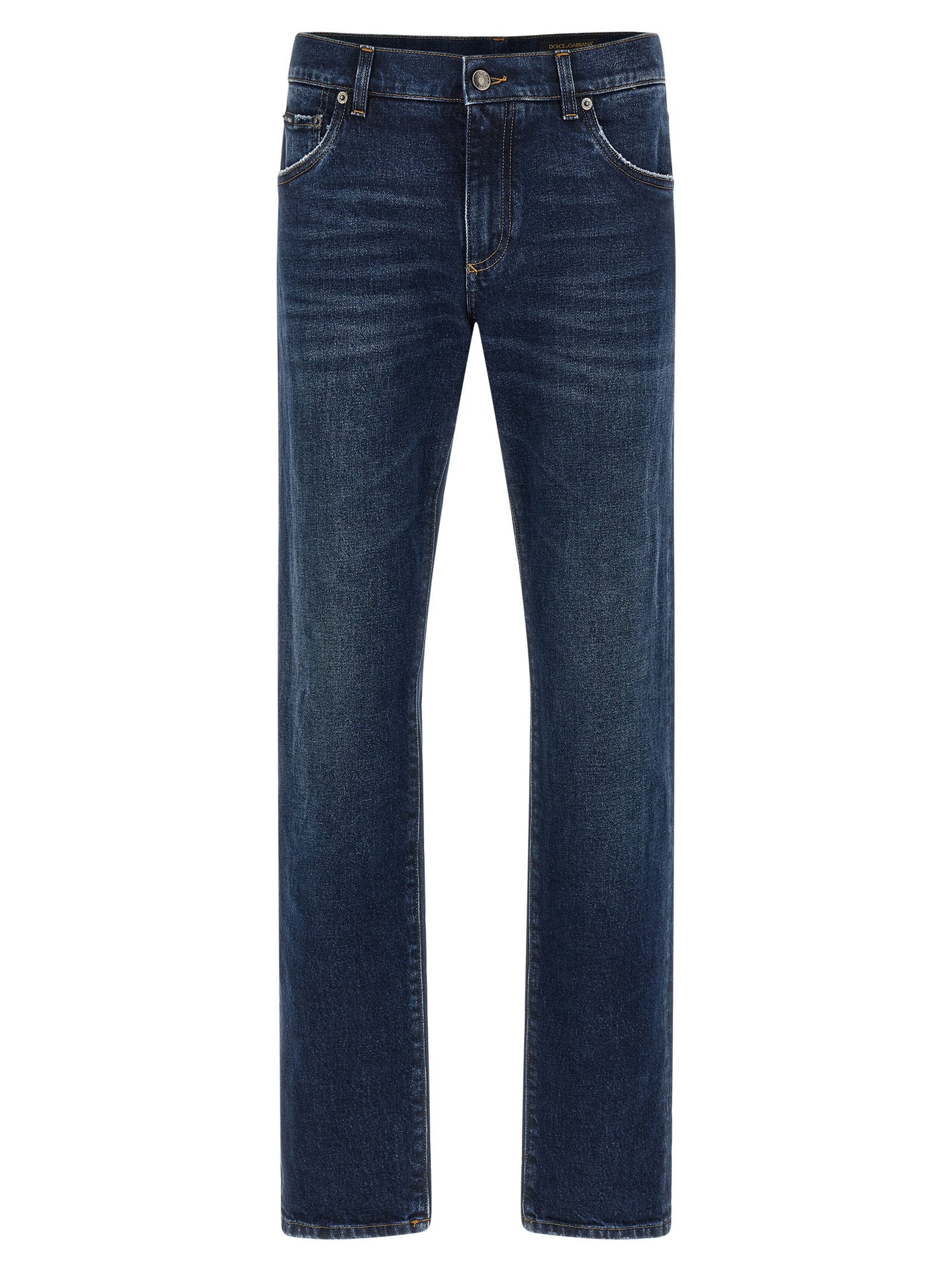 Logo Plaque Jeans