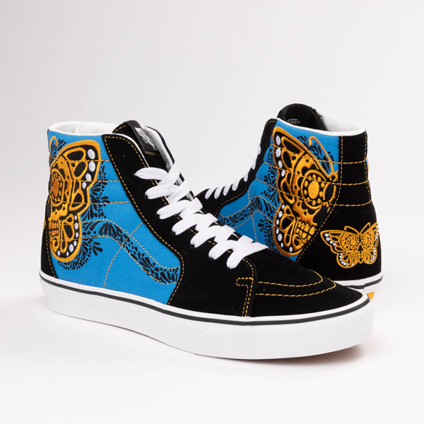 Vans Dia De Los Muertos -Hi Skate Shoe - Black