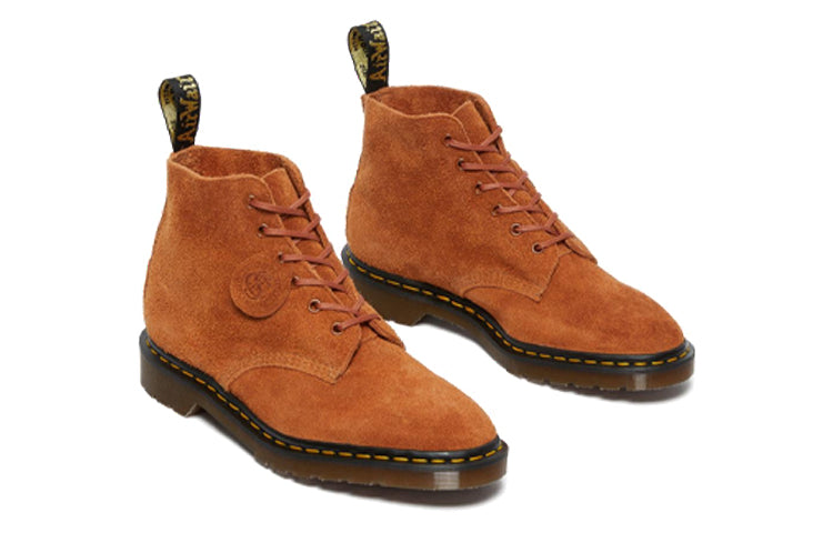 Dr.Martens 101 Suede Ankle Boots 'Tan Rust Oasis Suede'