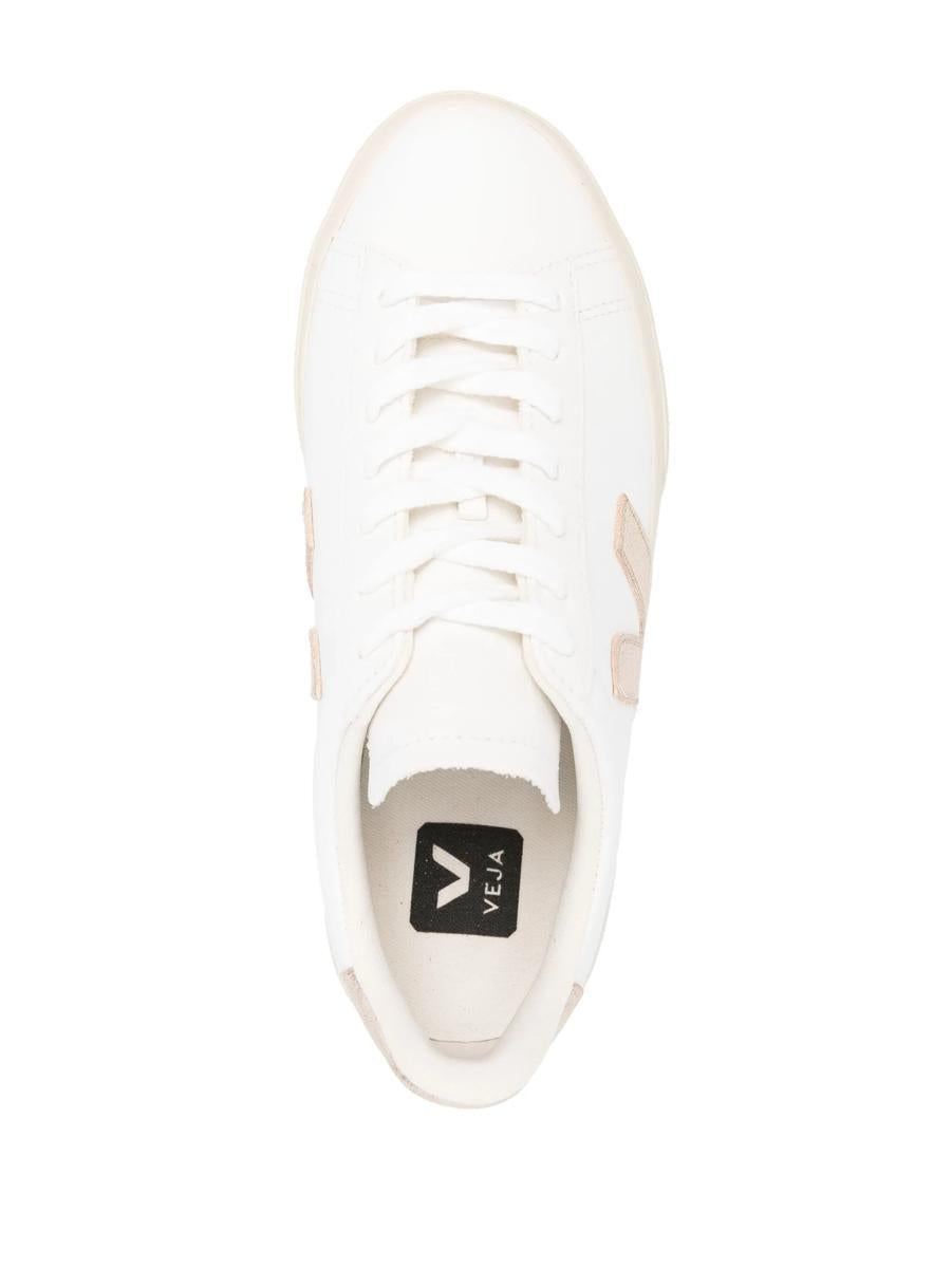 Field Leather White Platine Shoes