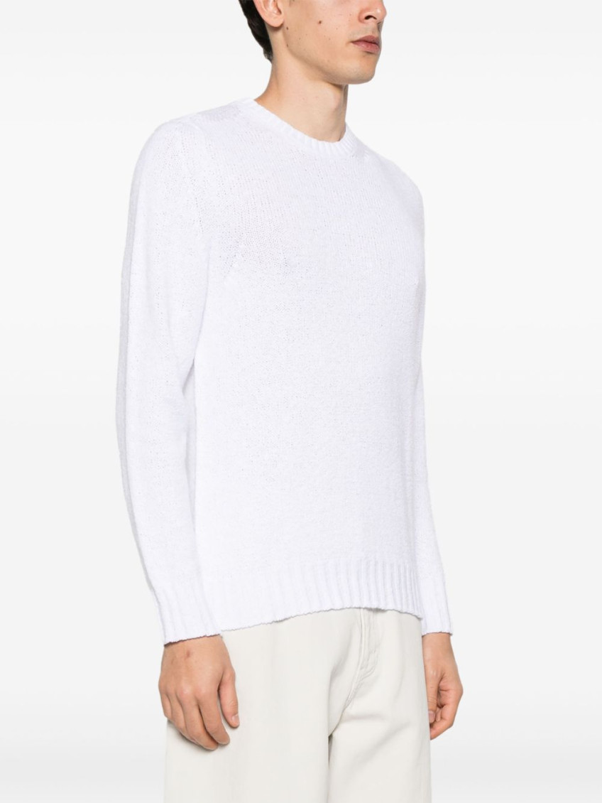 - Knitted Neck Sweater