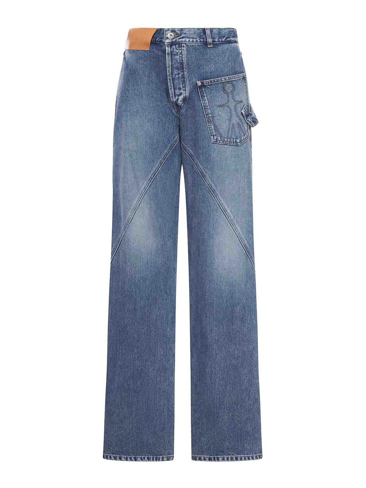 J. W. Anderson Workwear Jeans With Off-Centralized Closure