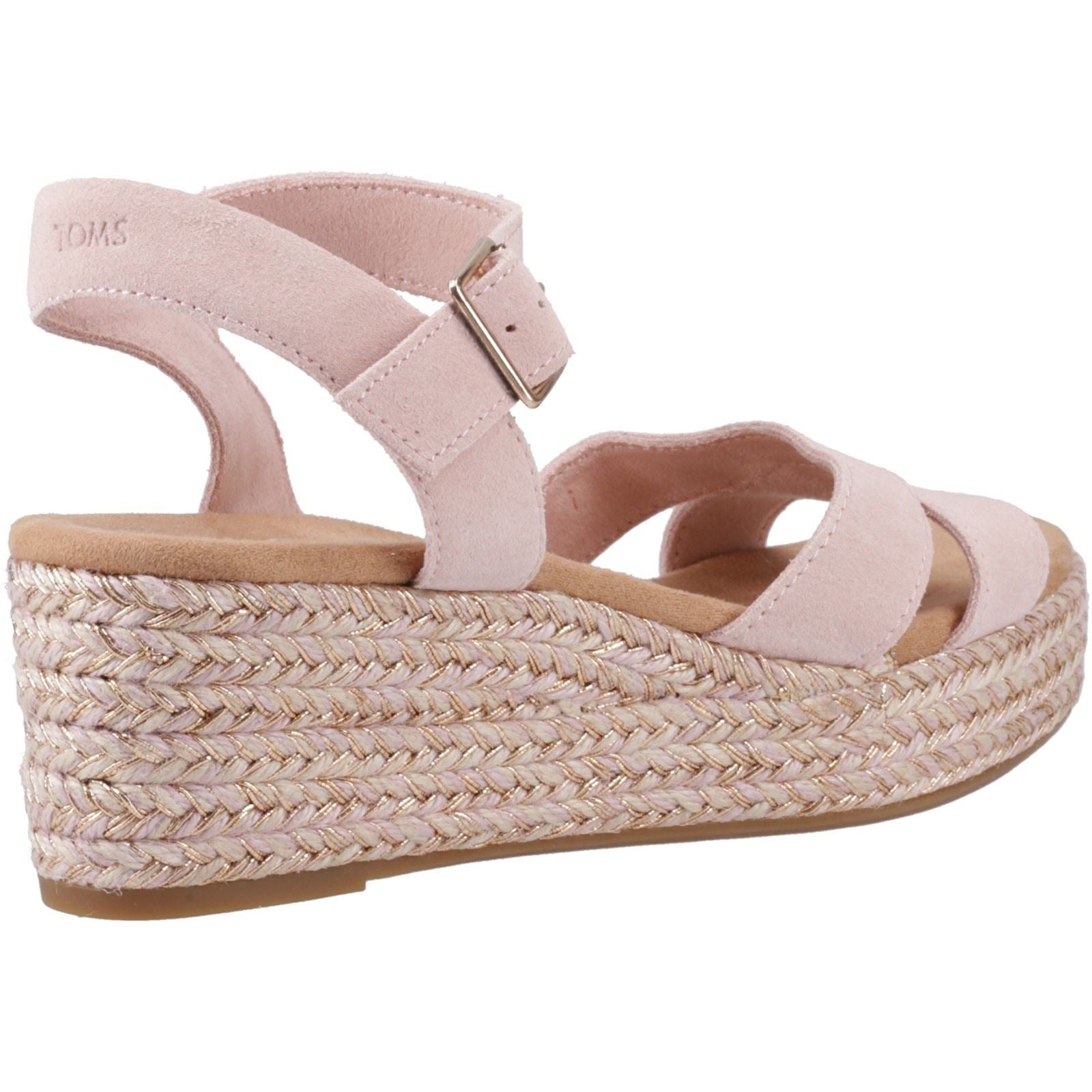 Toms Audrey Leather Women's Pale Rose Sanda