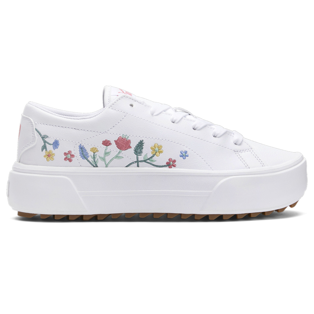 Kaia Floral Platform Sneakers
