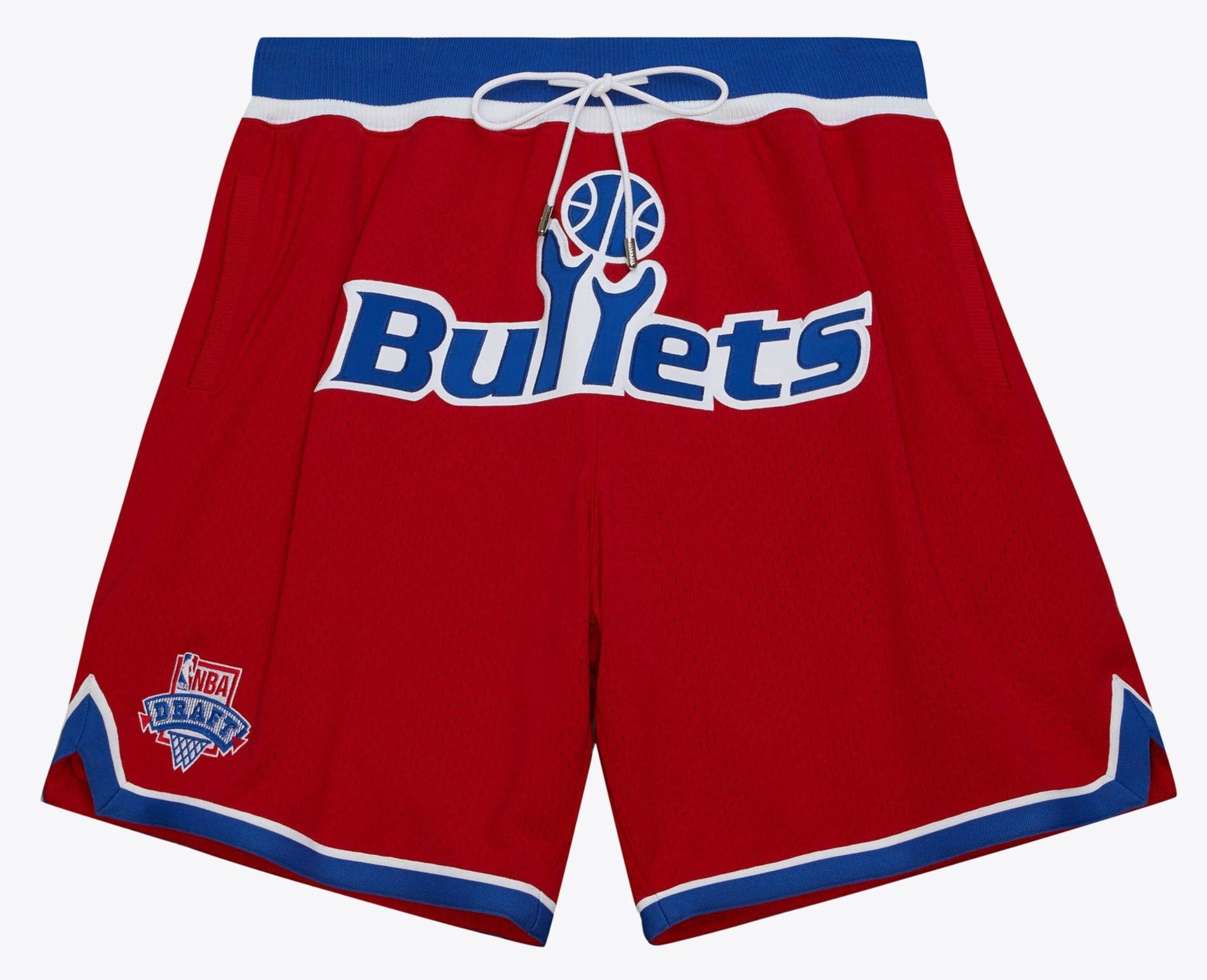 Men's NBA Just Don Hardwood Classics Shorts Bullets 1993