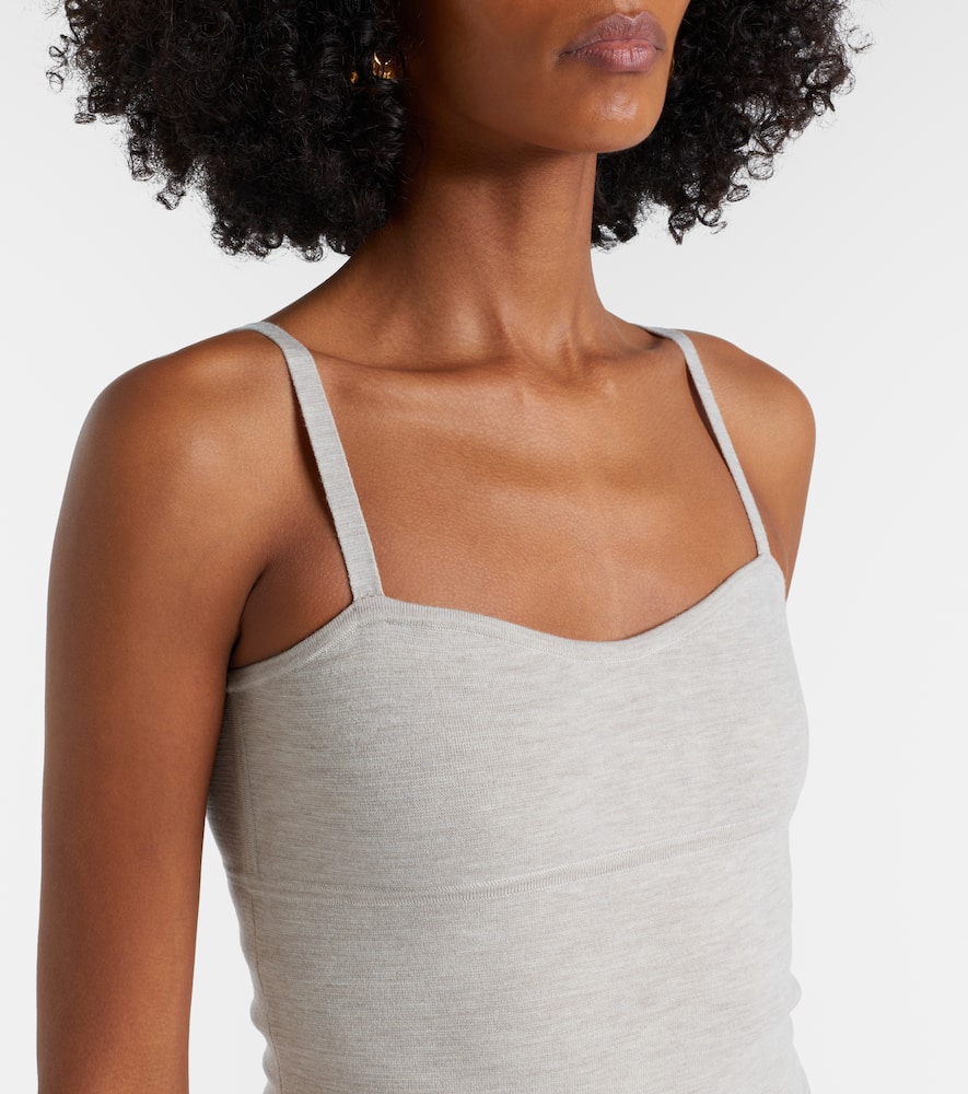Mxmepica wool-blend top