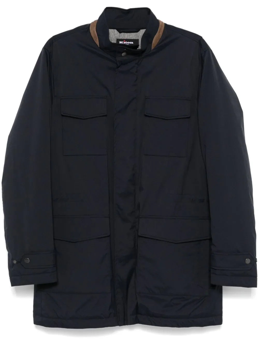 Padded Coat — Navy
