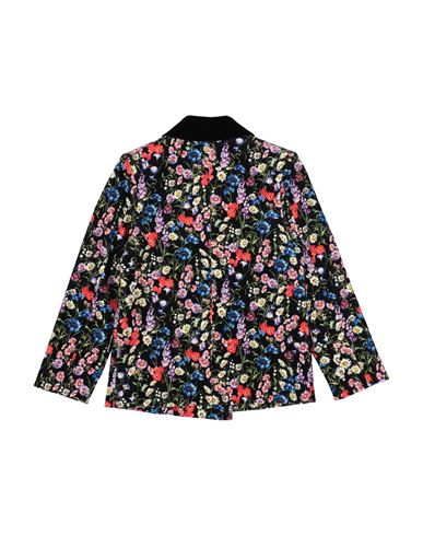 Kid Girl Blazer Black Size 11 Cotton, Elastane