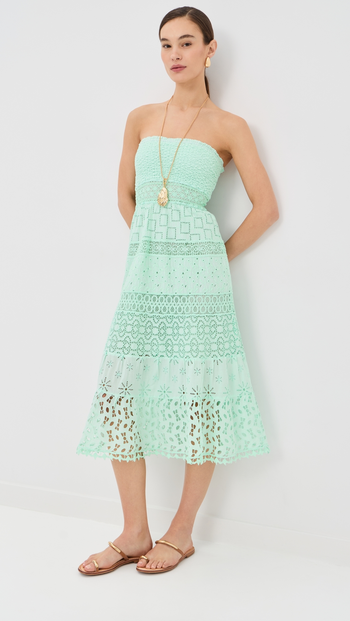 Ruta Dress Aqua