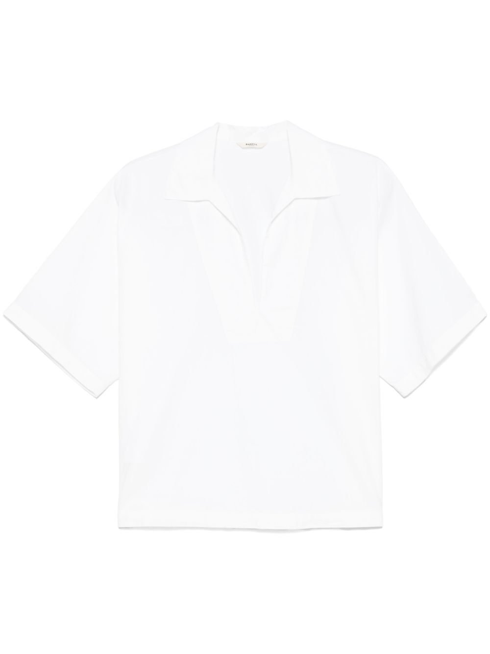 Crinkled blouse - White