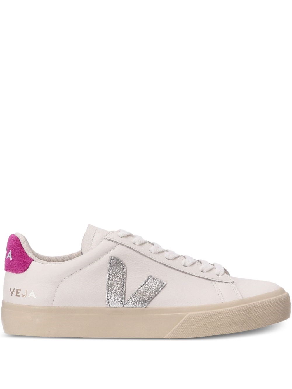 Campo leather sneakers - White