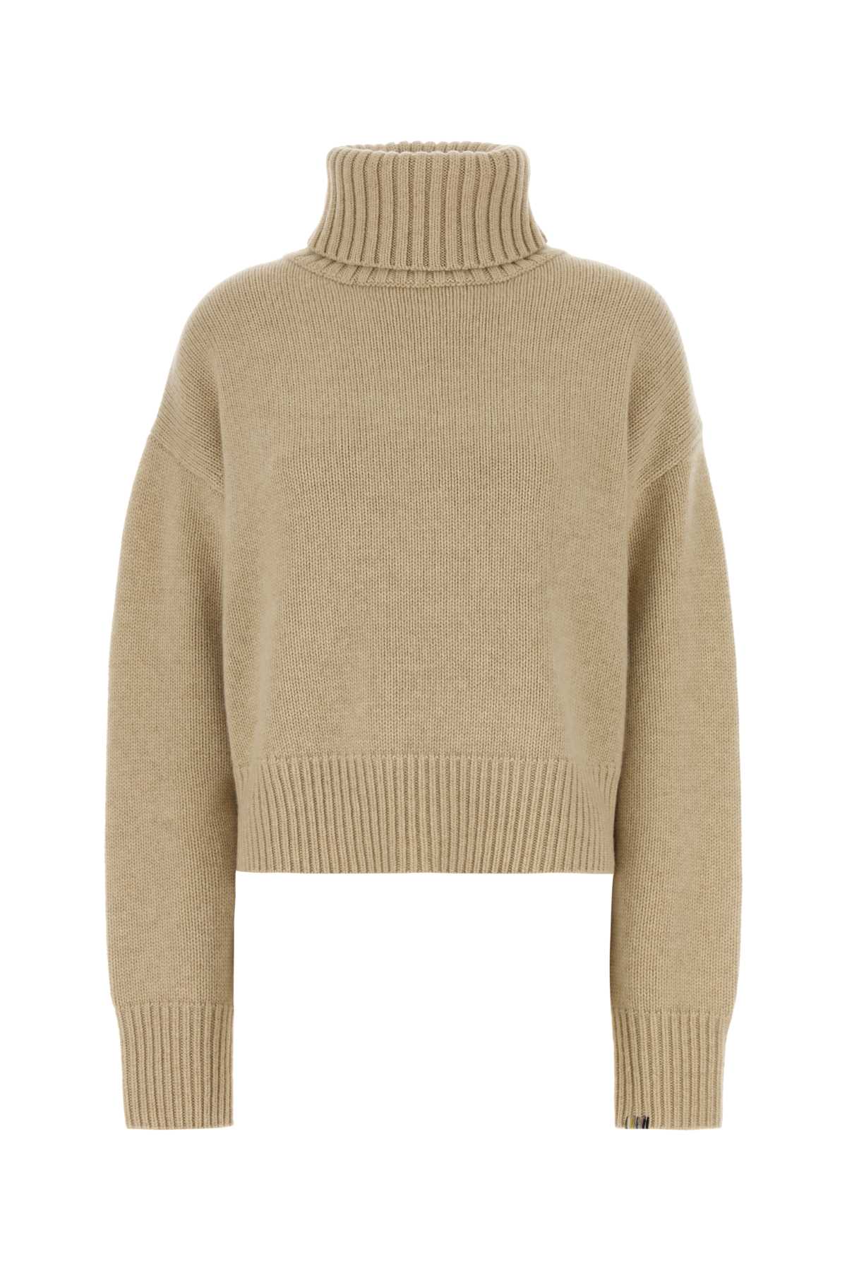 Crop Sweater — Beige