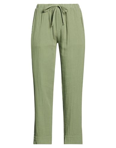 Woman Pants Sage green Size XS Cotton