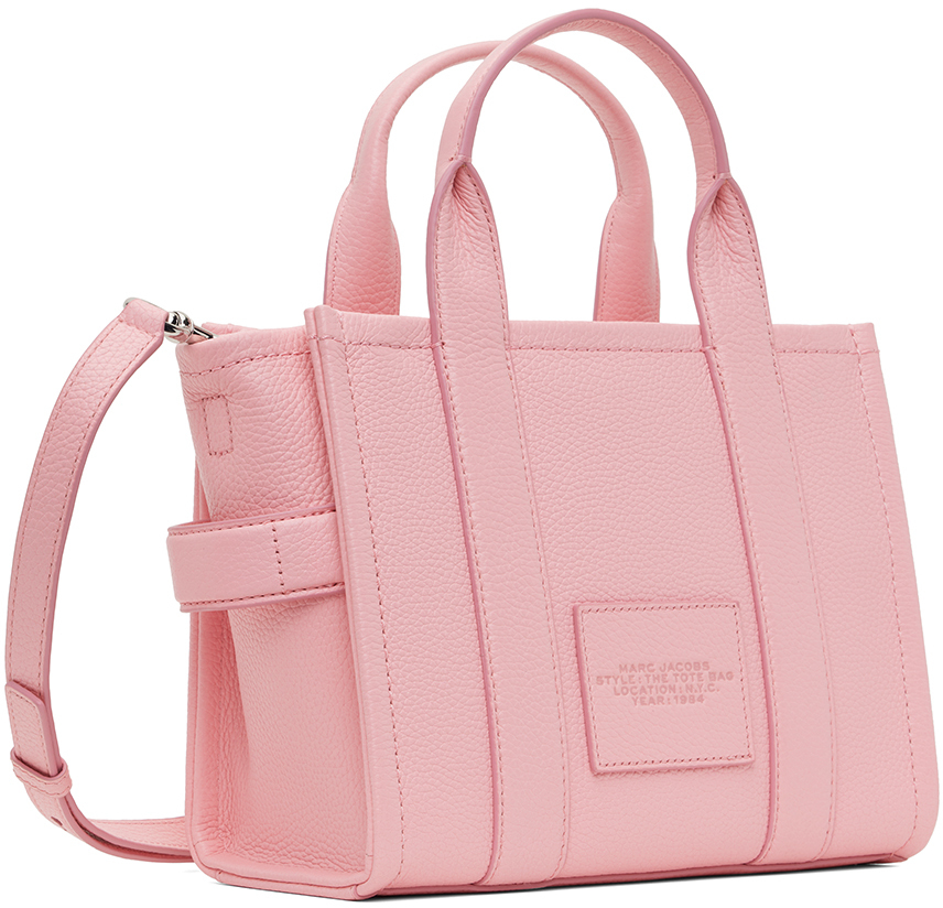 Marc Jacobs Pink 'The Leather Small' Tote