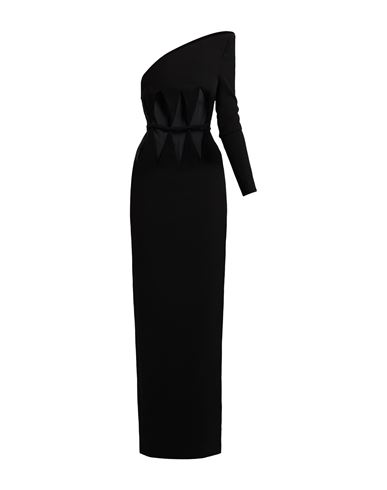 Mônot Woman Maxi dress Black Size 4 Polyester