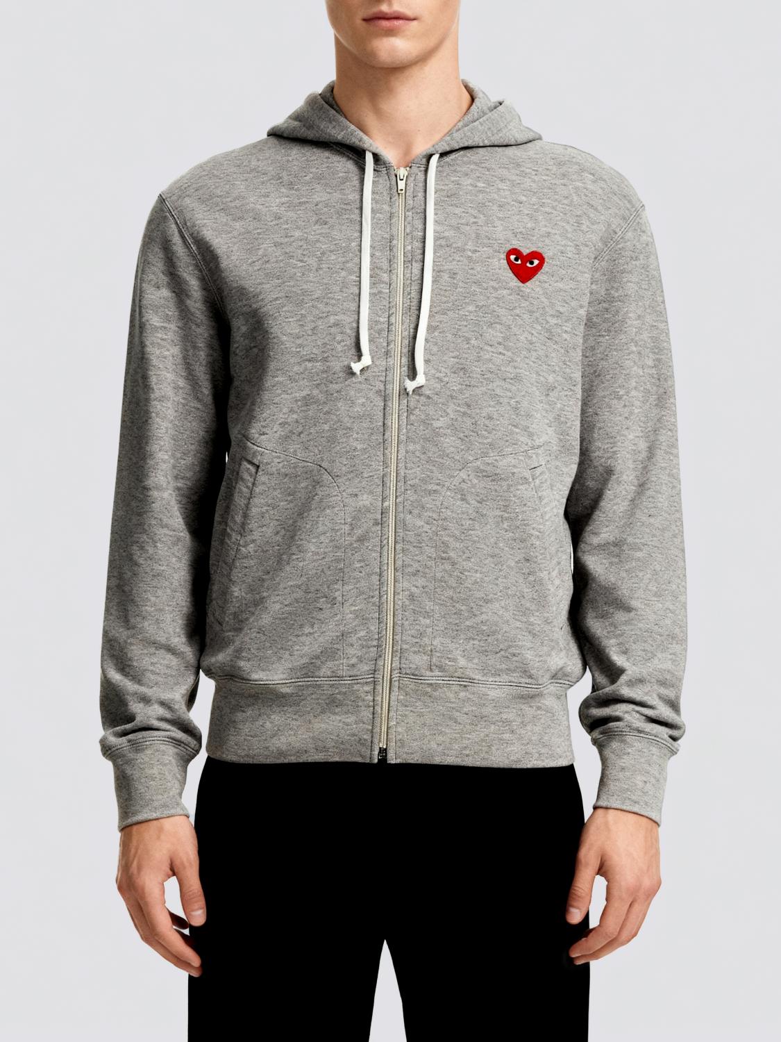 Sweatshirt COMME DES GARÇONS PLAY Men color Grey