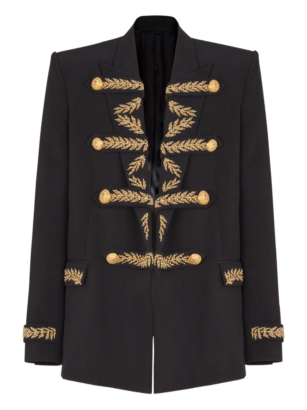 Embroidered jacket - Black