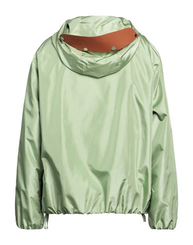 Man Jacket Light green Size 34 Polyester