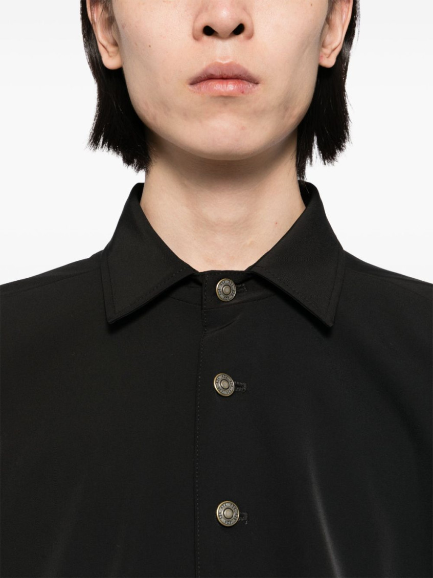 Logo-patched jacket - Black