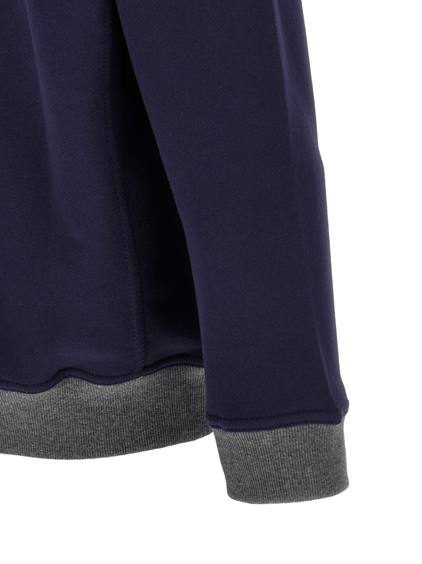 Navy Blue Relaxed Sweatshirt