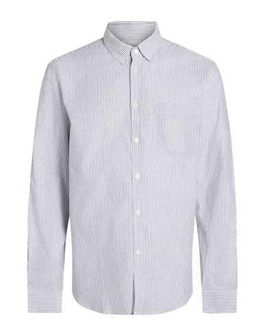 Man Shirt Light grey Size S Organic cotton