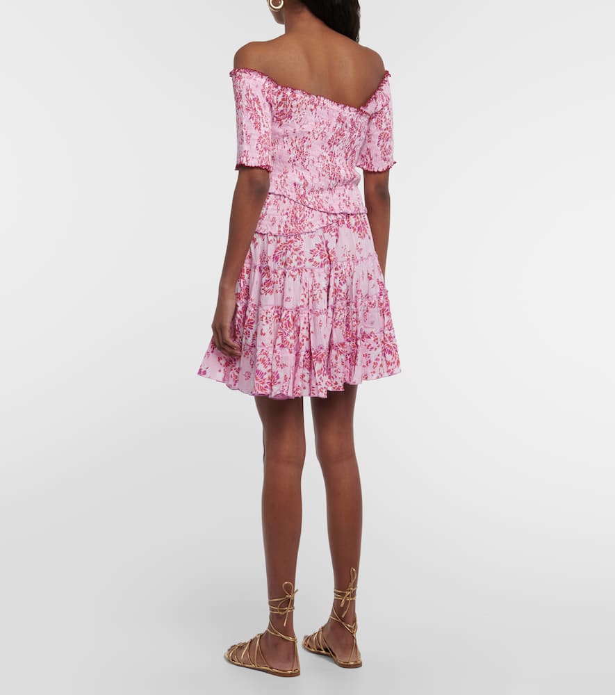Soledad printed minidress