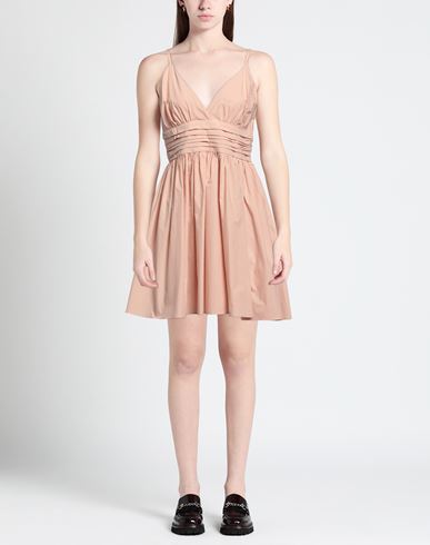 Gattinoni Woman Mini dress Blush Size 8 Cotton