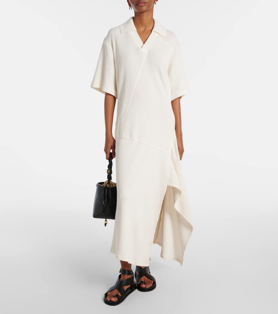 Cotton midi dress