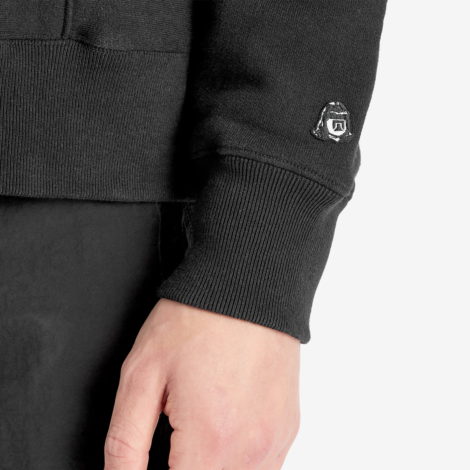 Men's x Tacoma Fuji Records Logo Hoodie in Black