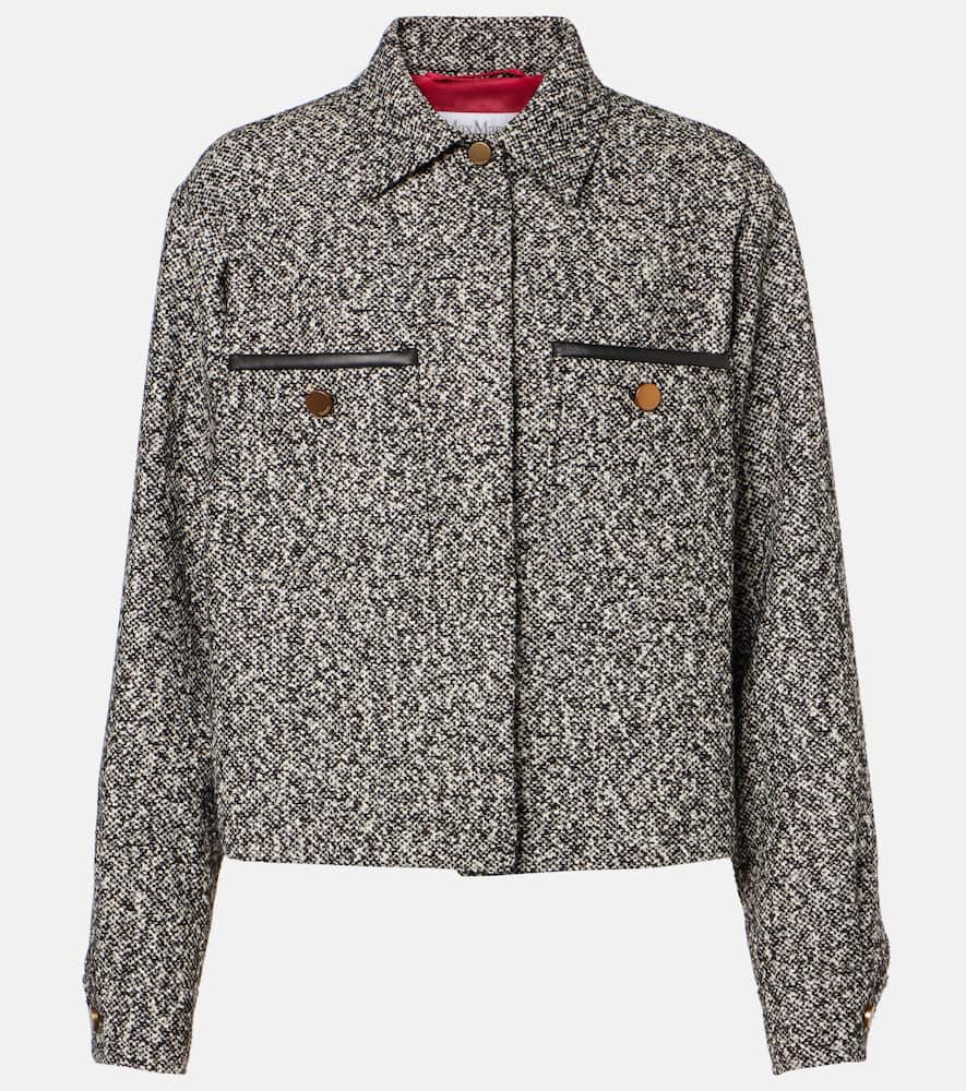 Demien wool-blend tweed jacket