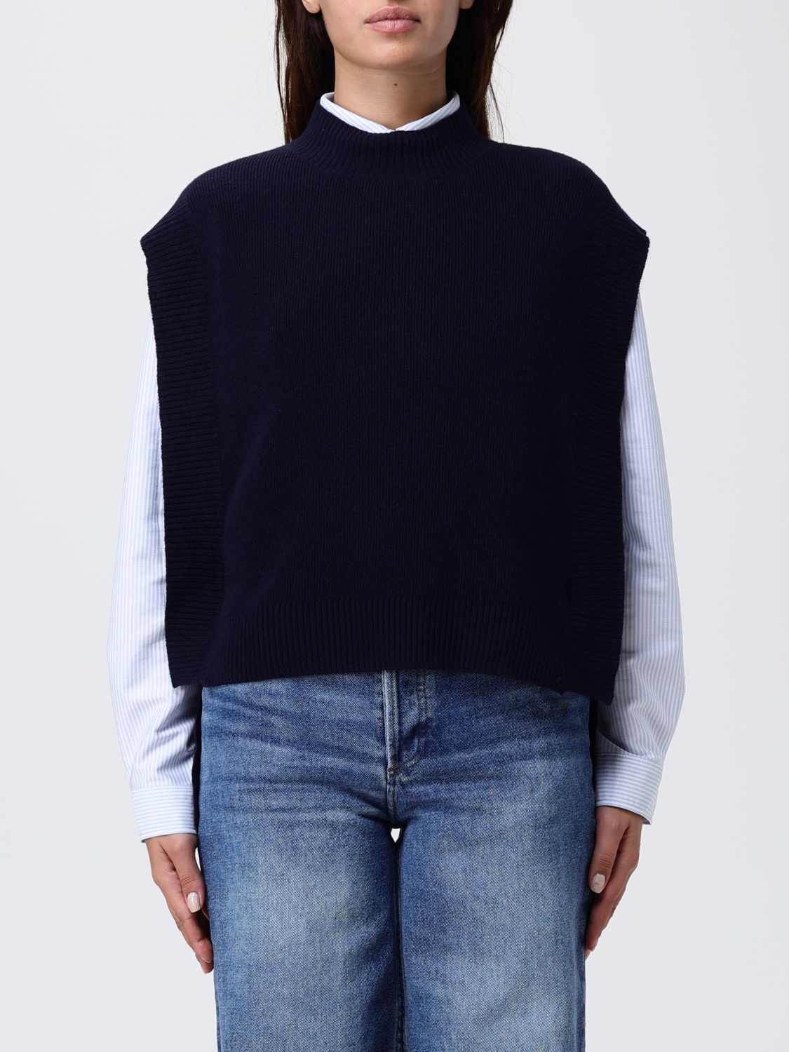 A.P.C. Mathilde vest - Blue