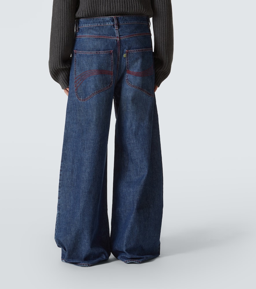 Indiana wide-leg jeans