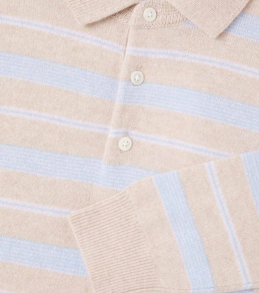 X Guest In Residence Louie striped cashmere sweater