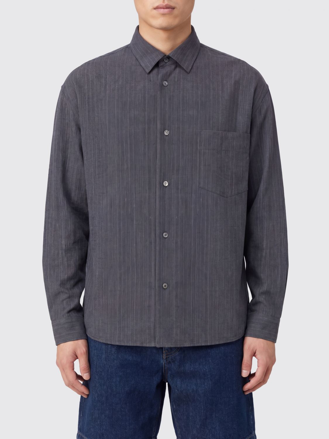 Shirt Men color Blue