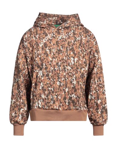 Garment Workshop Man Sweatshirt Camel Size XL Cotton