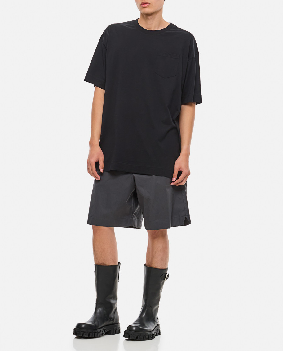 Lightweight Cotton Twill Shorts