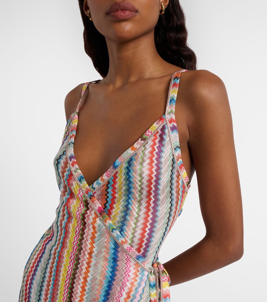 Zig Zag beach cover-up