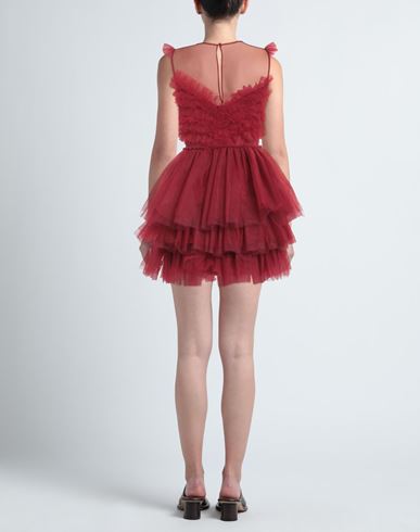 Woman Mini dress Brick red