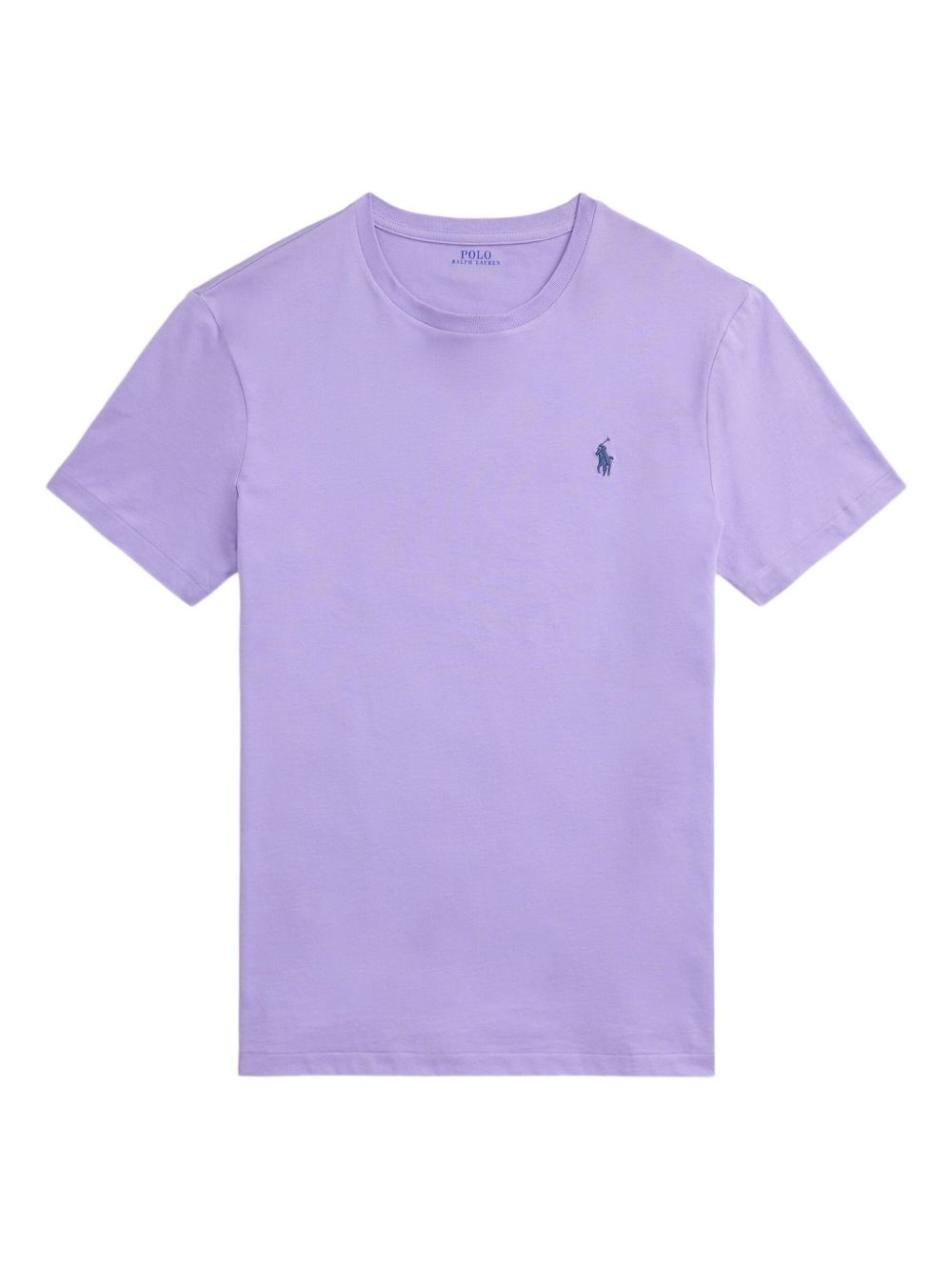 Embroidered-logo T-shirt - Purple