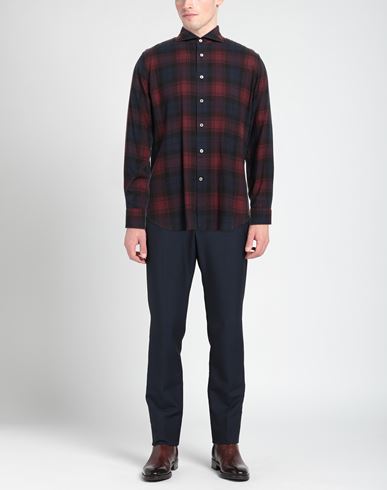 Man Shirt Midnight blue Size 15 ½ Cotton, Viscose