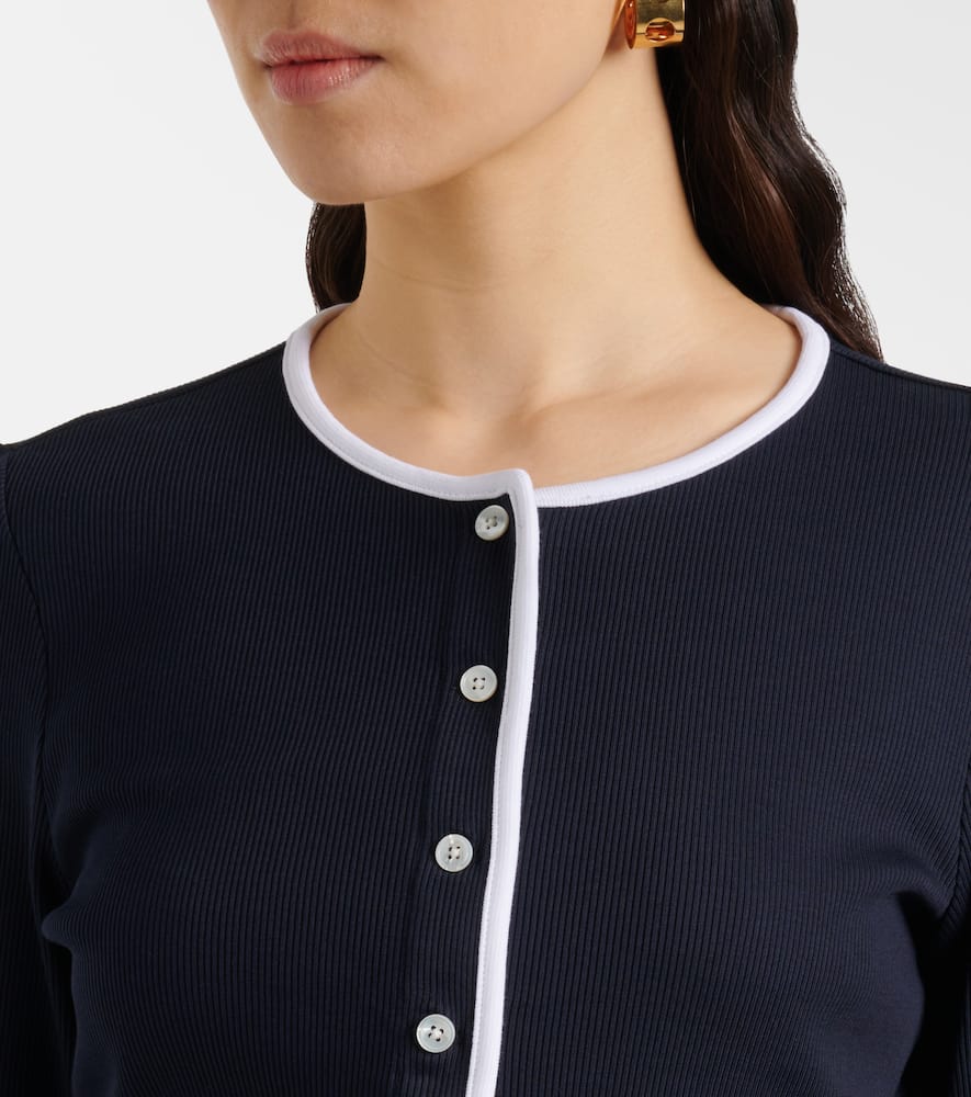 Wilmer cotton-blend cardigan