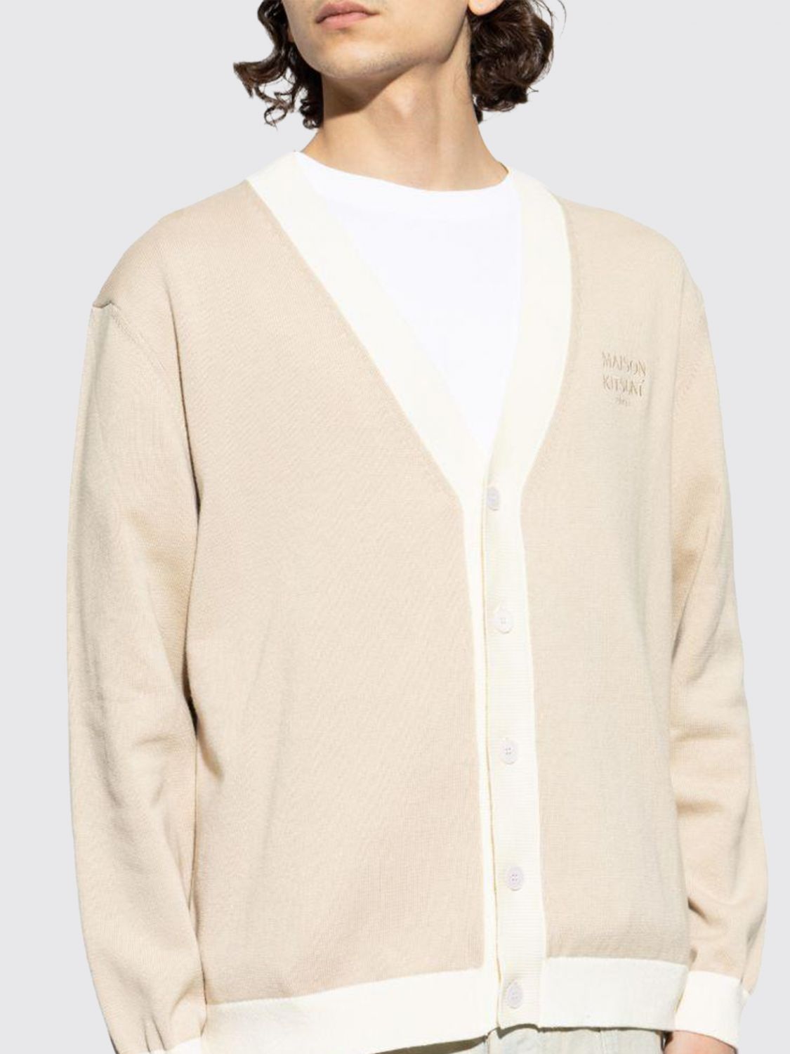 MAISON KITSUNÉ Sweater Men color Pink