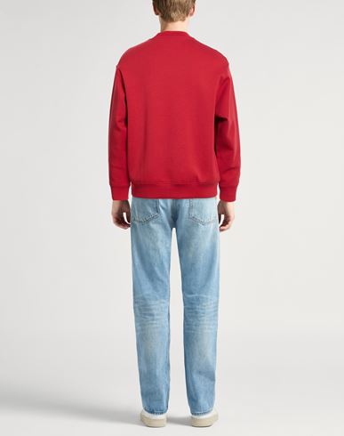 Man Sweatshirt Brick Size L Cotton, Polyester, Elastane