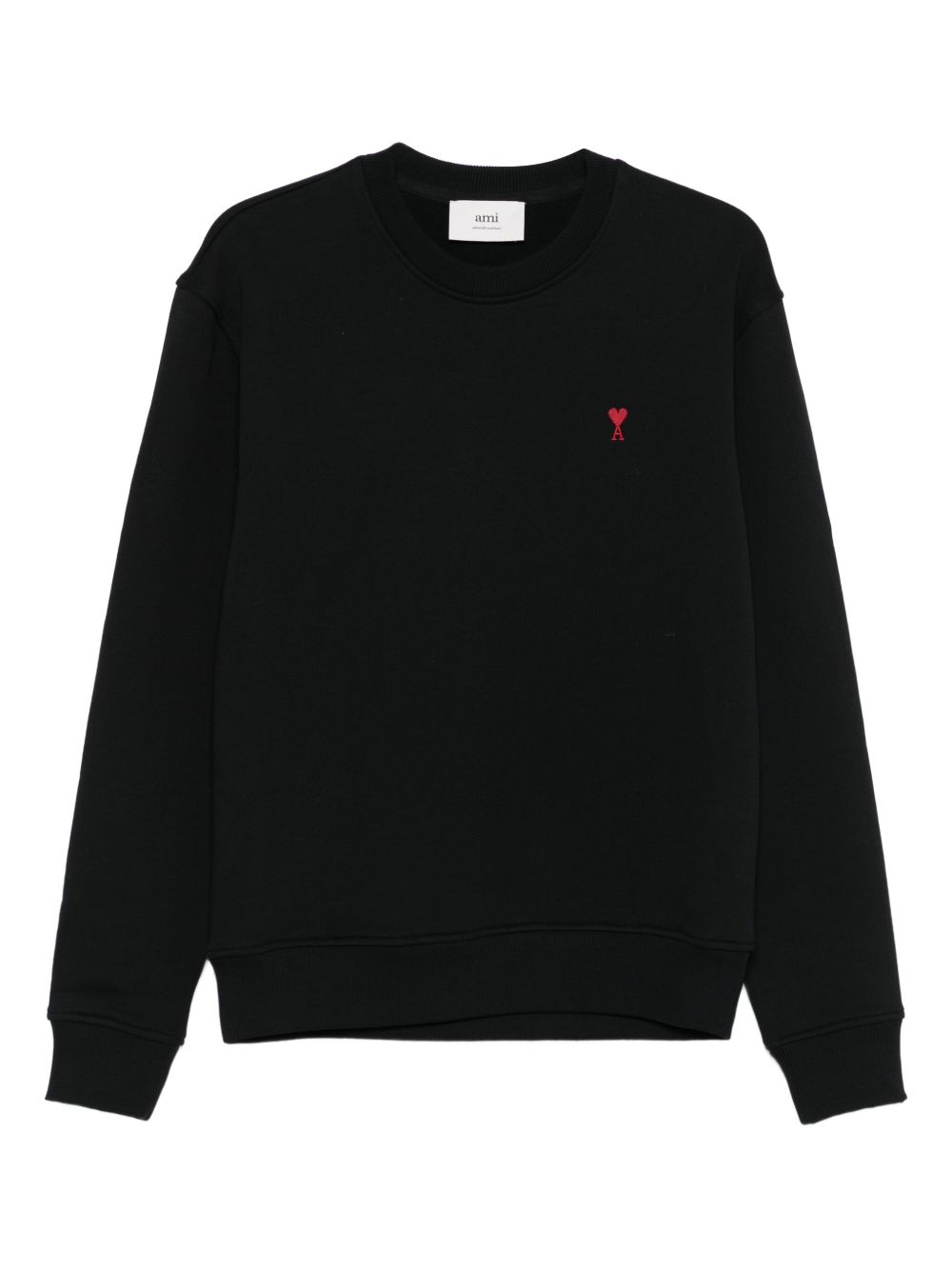 Embroidered Logo Sweatshirt — Black