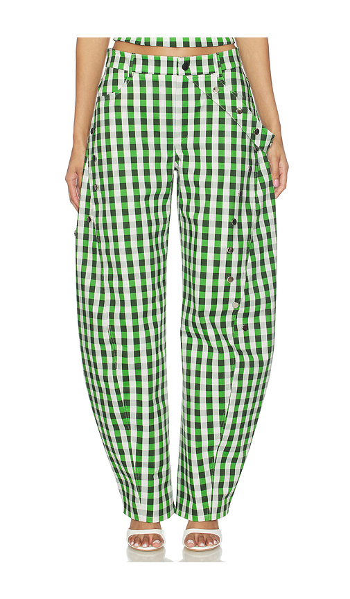 CULTNAKED Barrel Pant in Green. XS. Also in S