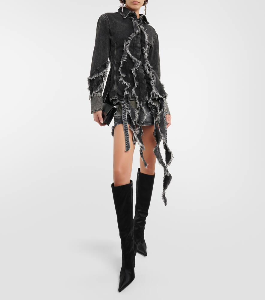 Blumarine Denim miniskirt